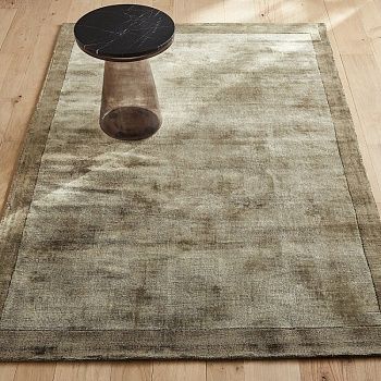 Ковер ручной работы Tencel Burada  160 x 230 см бежевый