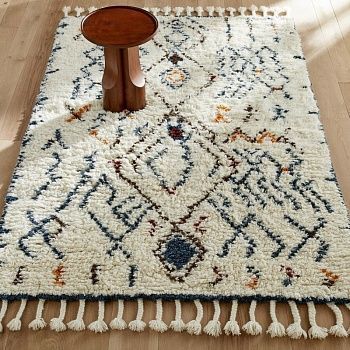 Tapis berbre pais en laine tiss main Naroun  160 x 230 см разноцветный