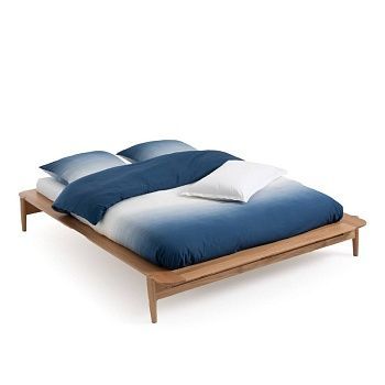 Кровать из массива дуба с кроватным основанием Jucca  160 x 200 см бежевый