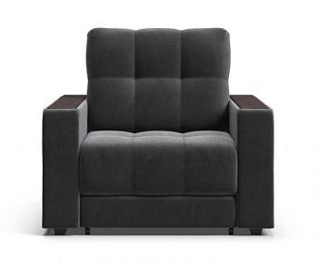 Кресло-кровать BOSS 2.0 велюр Monolit серый