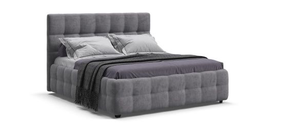 Кровать Босс 160*200 Про Велюр Royal агат NEW