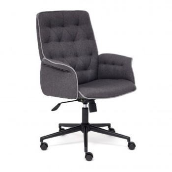 Кресло ТС 64х47х132 см ткань серый