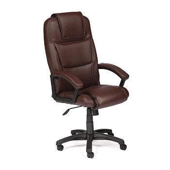 Кресло компьютерное TC темно-коричневый 136х63х47 см