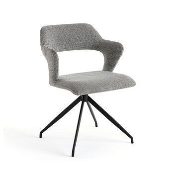 Кресло для стола вращающееся Asyar  серый