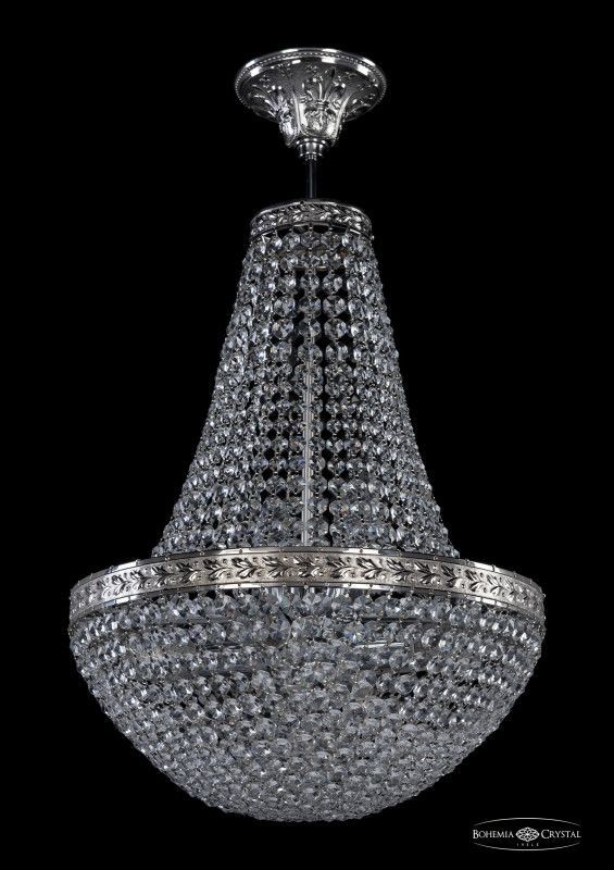 Купить Люстра на штанге Bohemia Ivele Crystal 19321/H2/35IV Ni 0