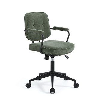 Кресло офисное винтажное Felipe  зеленый