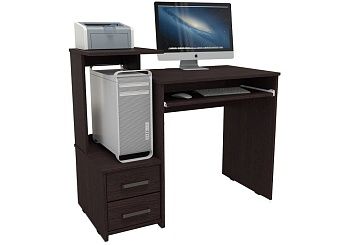 Компьютерный стол Джаз-24 99,6х49,4х86,4 левый венге
