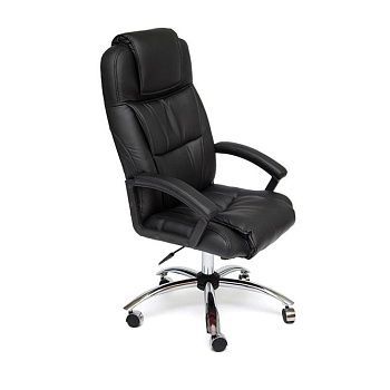 Кресло компьютерное TC чёрный 136х63х47 см (9517)