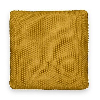 Чехол на подушку из трикотажа WESTPORT  50 x 30 см желтый