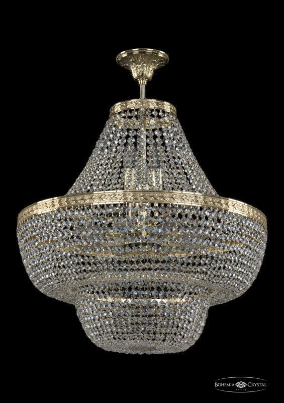 Купить Люстра на штанге Bohemia Ivele Crystal 19091/H1/55IV G 0