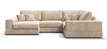 П-образный диван-кровать BOSS MODOOL шенилл Gloss беж